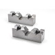 Hard Steel 6" (150mm) Non-Machinable V-Groove Vise Jaws