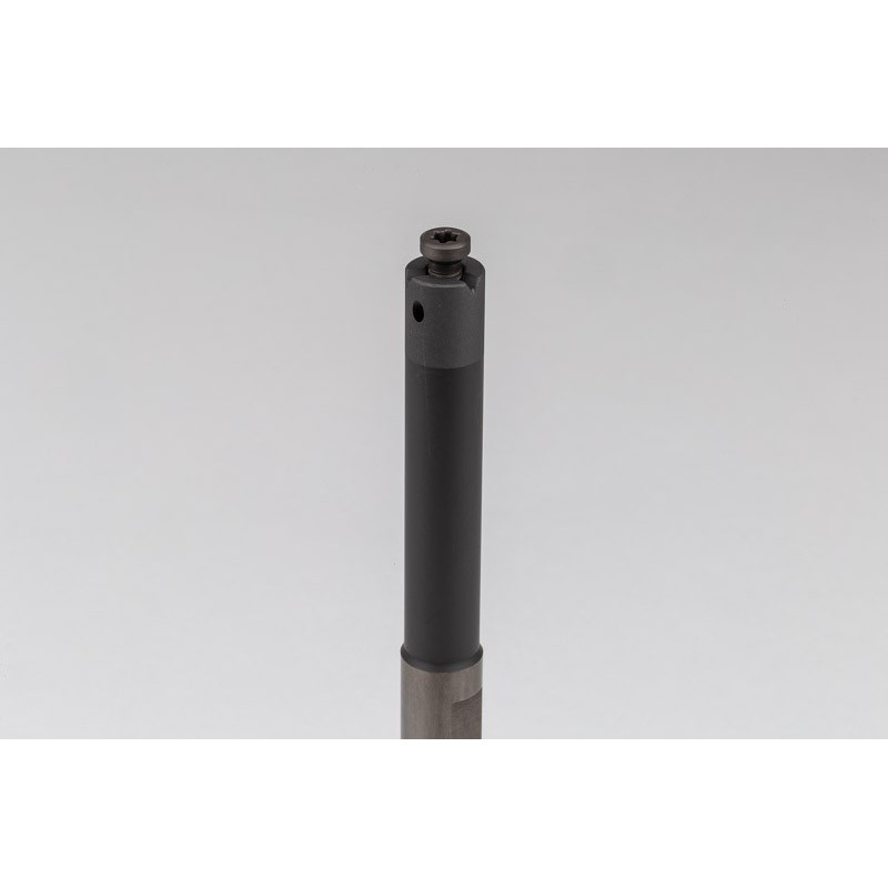 HSTG16412C-4, 12mm Ø Carbide Shank Small Internal (ID) Grooving/Threading Bar, Insert Size 6, Through-Tool Coolant