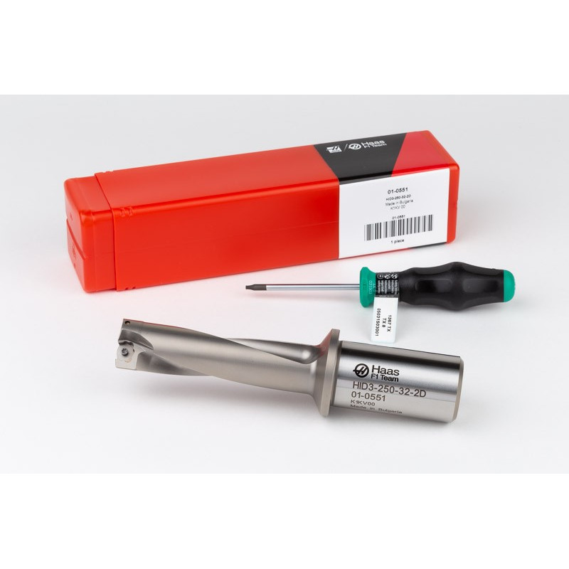 HID3, корпус свердла зі змінною головкою Ø 25 мм, хвостовик 32 мм, 3XD, розмір пластини D, TSC