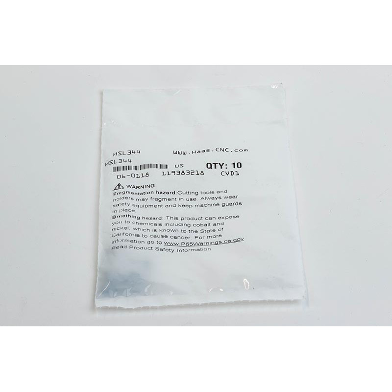 Гвинт SL344 з шайбою - упаковка з 5 штук