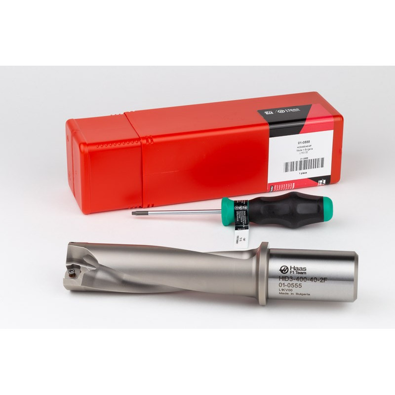 HID3, корпус свердла зі змінною різьбою Ø 40 мм, хвостовик 40 мм, 3XD, розмір пластини F, TSC