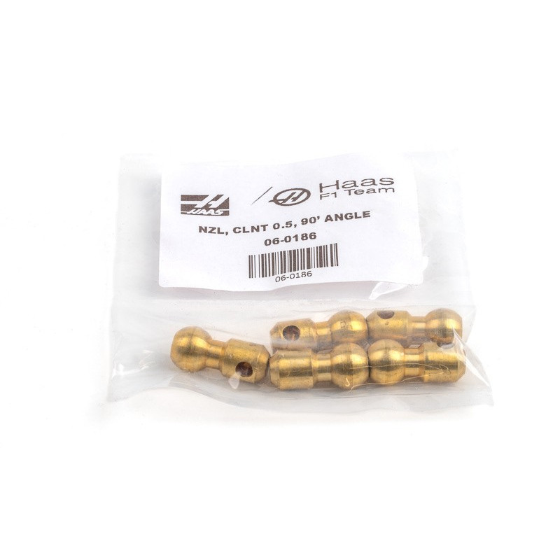 1/2" 90° Coolant Nozzle for BMT/BOT Turning Holders, Standard Style (Type A) - Pack of 5