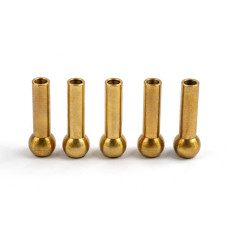 1/2" Straight Coolant Nozzle for BMT/BOT Turning Holders, Standard Style (Type A) - Pack of 5