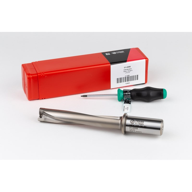 HID5, корпус свердла зі змінною різьбою Ø 22 мм, хвостовик 25 мм, 5XD, розмір пластини C, TSC