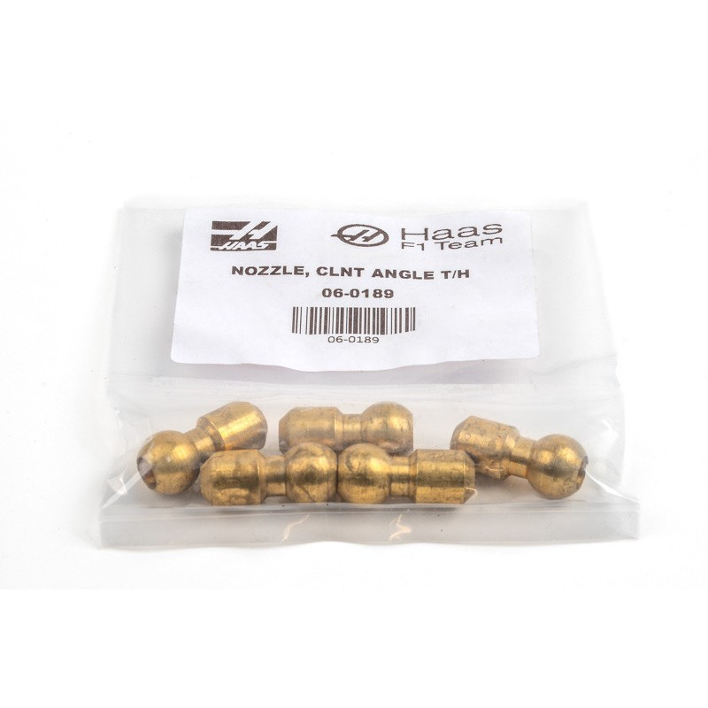 1/2" 45° Coolant Nozzle for BMT/BOT Turning Holders, Standard Style (Type A) - Pack of 5