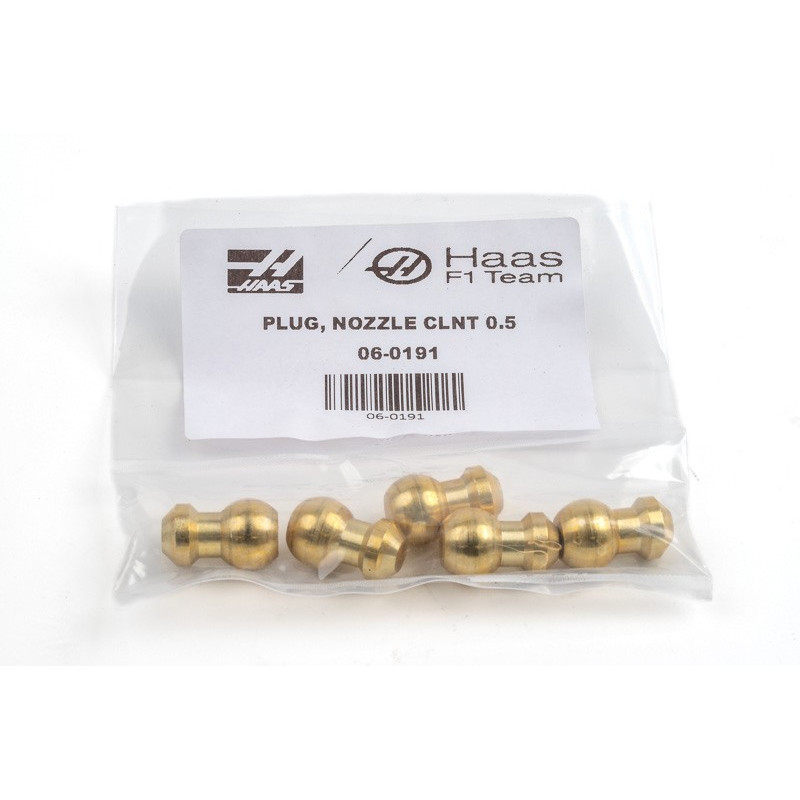 1/2" Coolant Nozzle Plug for BMT/BOT Turning Holders, Standard Style (Type A) - Pack of 5