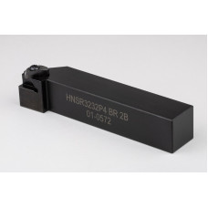 HNSR3232P4, 32mm Square Steel Shank External (OD) Haas Notch Grooving/Threading Tool, Right-Hand, Insert Size 4