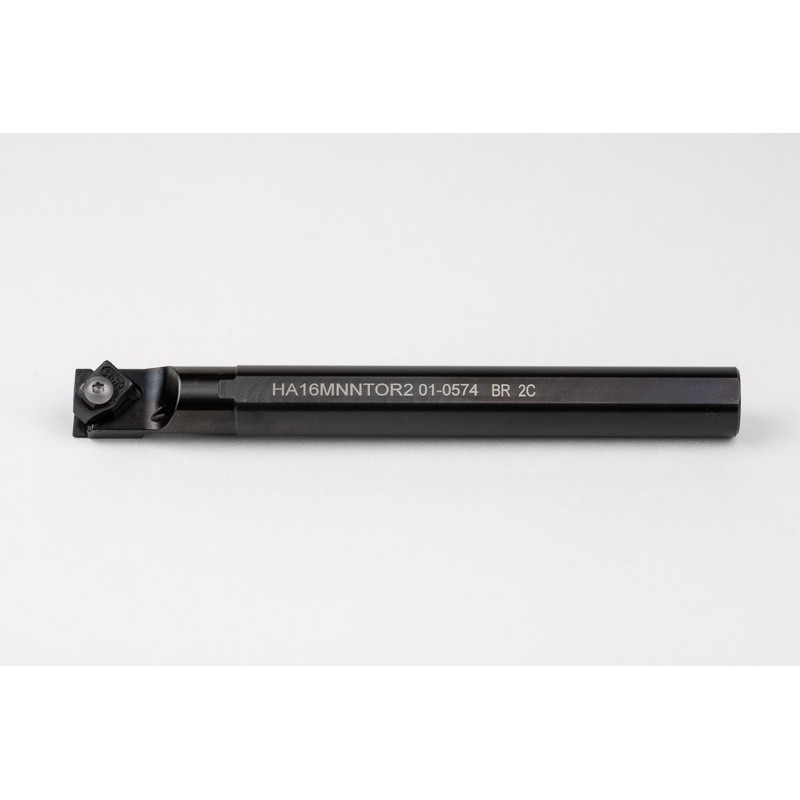 HA16MNNTOR2, 16mm Ø Steel Shank Internal (ID) Haas Notch Grooving/Threading Bar, Right-Hand, Insert Size 2, Through-Tool Coolant