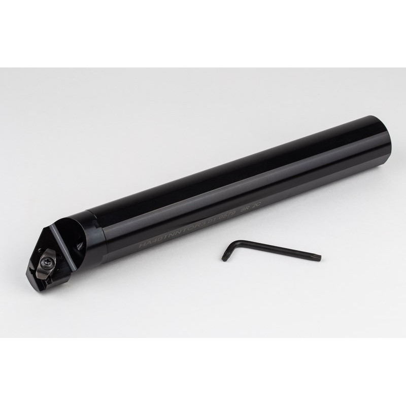 HA40TNNTOR3, 40mm Ø Steel Shank Internal (ID) Haas Notch Grooving/Threading Bar, Right-Hand, Insert Size 3, Through-Tool Coolant