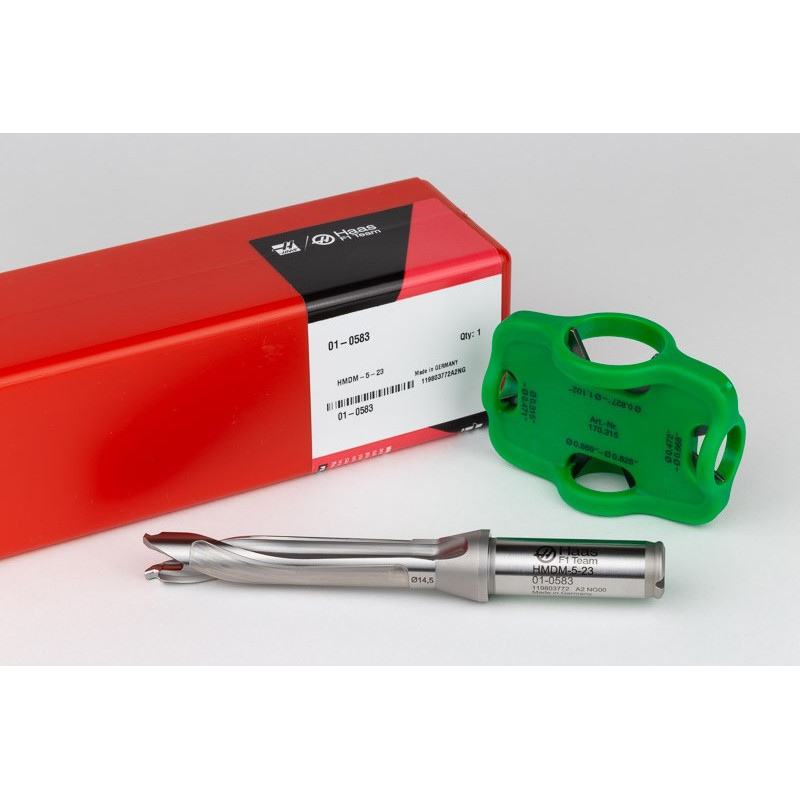 HMD5, 14.5mm Ø Modular Drill Body, 16mm Shank, 5XD, Insert Seat Size 23, TSC