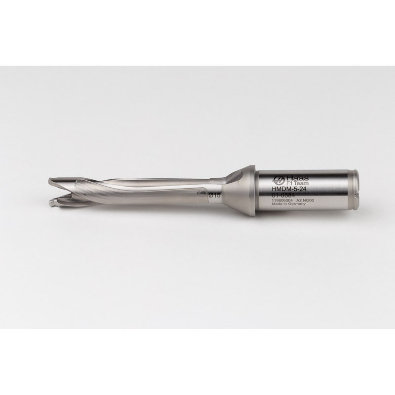HMD5, 15mm Ø Modular Drill Body, 20mm Shank, 5XD, Insert Seat Size 24, TSC