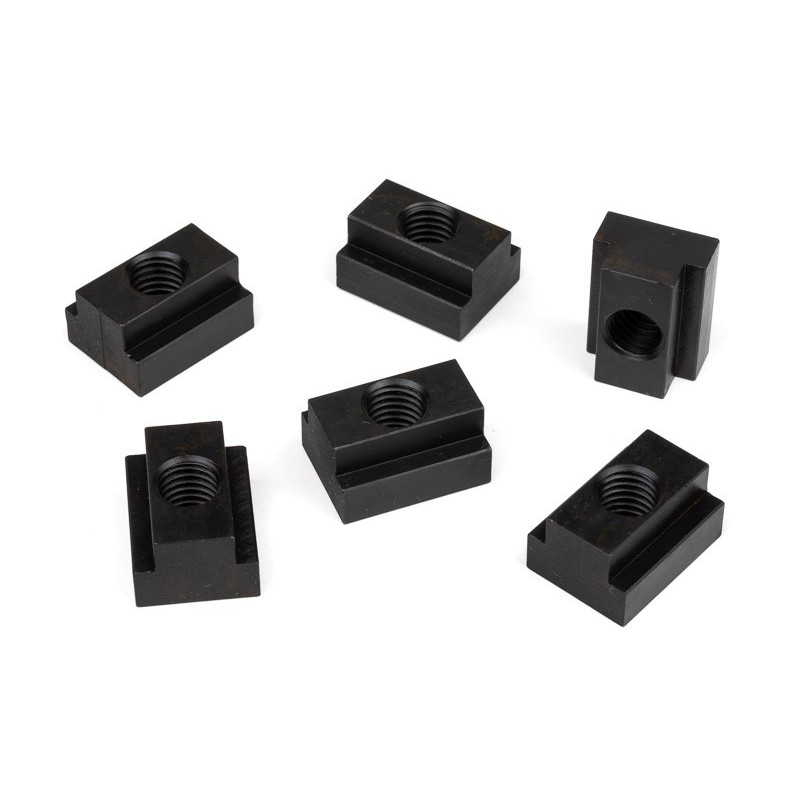 310mm T-Slot Platter Hardware, M12x1.75 Thread, Pack of 6