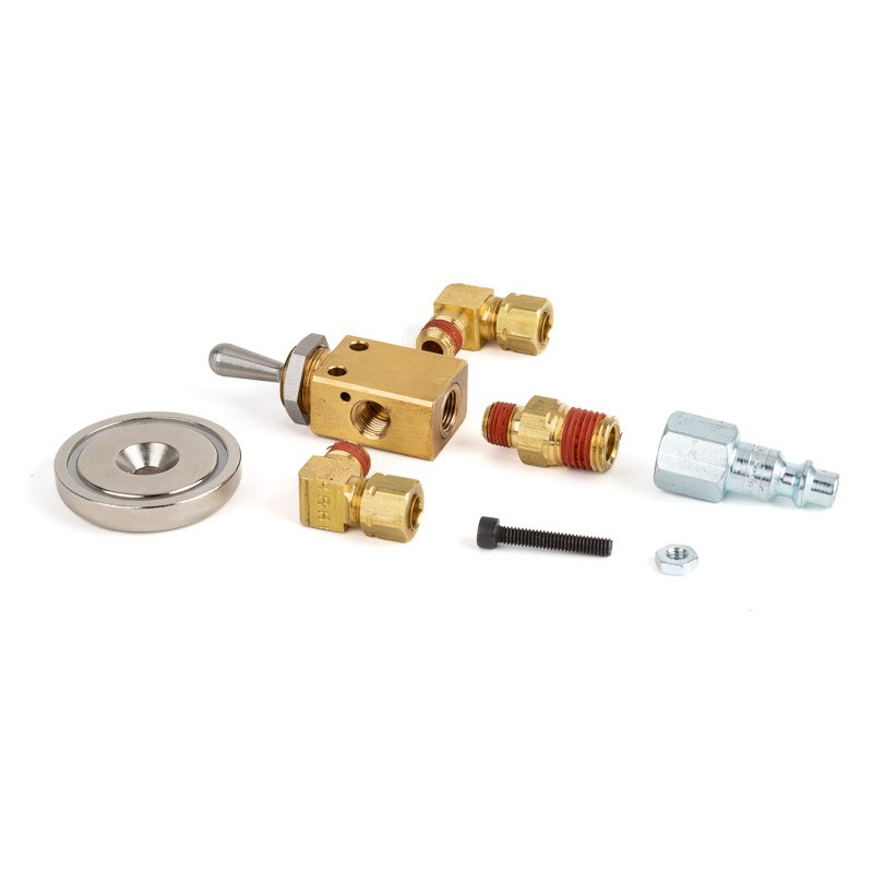 Manual Pneumatic Vise Switch with Magnet