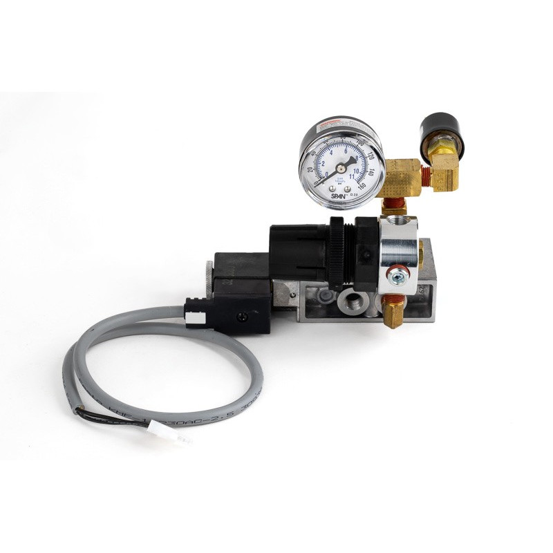 Solenoid Assembly for Automatic Pneumatic Vise