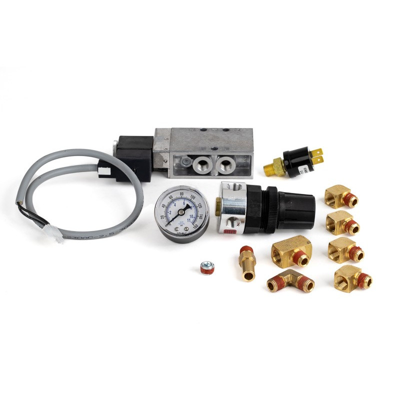 Solenoid Assembly for Automatic Pneumatic Vise