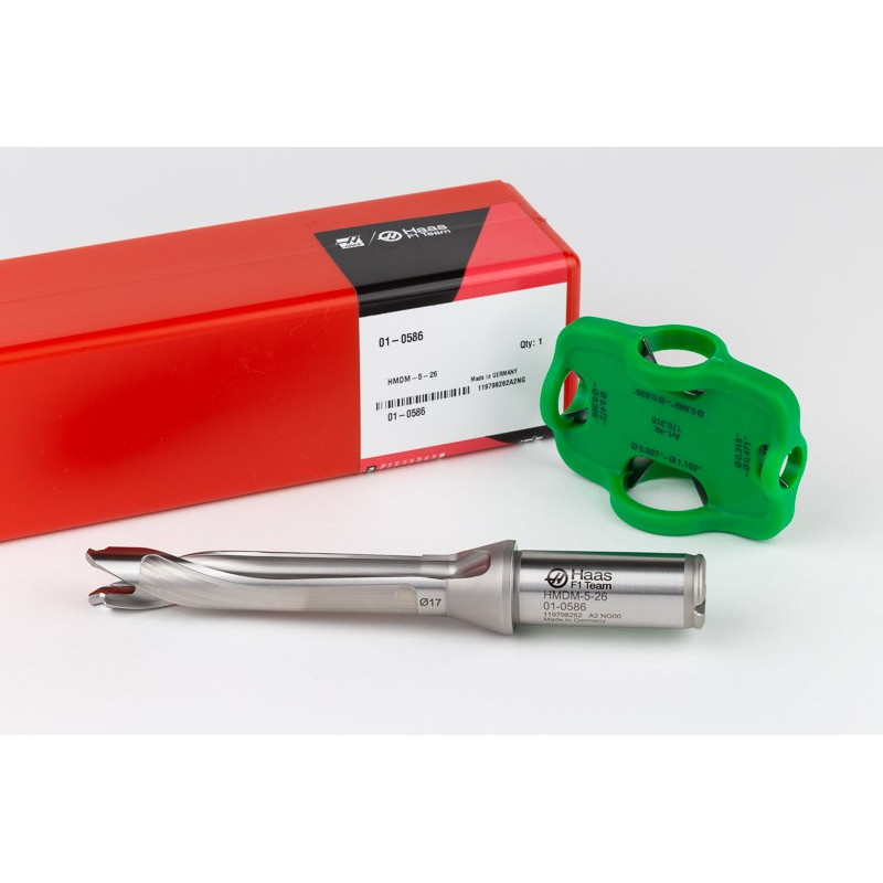 HMD5, 17mm Ø Modular Drill Body, 20mm Shank, 5XD, Insert Seat Size 26, TSC