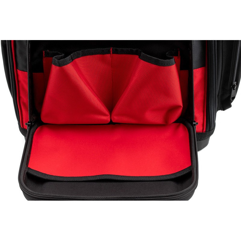 Shop Tool Backpack, 18-Pocket,  18"(457mm) x 15" (381mm) x 9-1/2"(241mm)