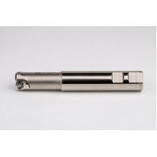 HRPP, 25mm Ø Indexable End Mill, 25mm Shank x 11° Lead Angle x 160mm Overall Length, 2 Flute, TSC
