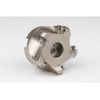 HRPP, 63mm Ø Shell Mill, 22mm Pilot Bore x 11° Lead Angle, 5 Flute, Positive/Positive Geometry, TSC