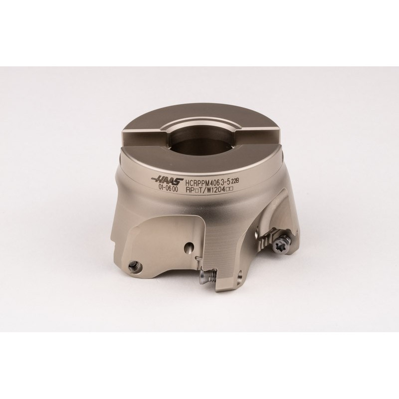 HRPP, 63mm Ø Shell Mill, 22mm Pilot Bore x 11° Lead Angle, 5 Flute, Positive/Positive Geometry, TSC