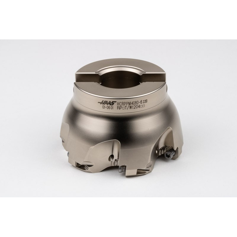 HRPP, 80mm Ø Shell Mill, 27mm Pilot Bore x 11° Lead Angle, 6 Flute, Positive/Positive Geometry, TSC