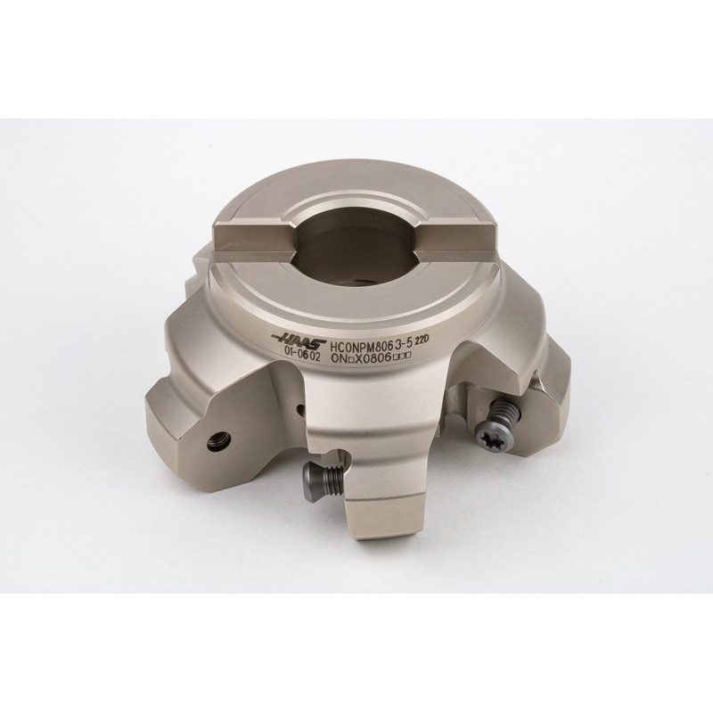 HONP, насадний фрезер Ø 63 мм, напрямний отвір 22 мм x кут нахилу 45°, 5 зубців, негативна/позитивна геометрія, TSC