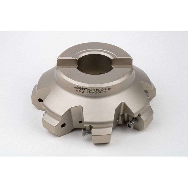 HONP, насадний фрезер Ø 100 мм, напрямний отвір 32 мм x кут нахилу 45°, 7 зубців, негативна/позитивна геометрія, TSC