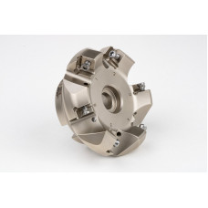 HCSNP, насадний фрезер Ø 63 мм, напрямний отвір 22 мм x кут нахилу 45°, 6 зубців, негативна/позитивна геометрія, TSC