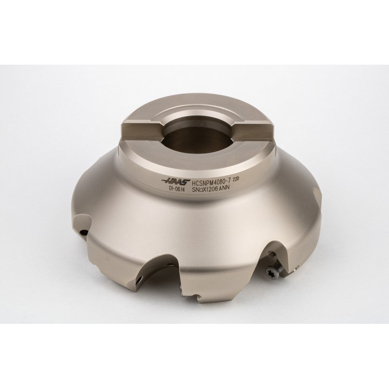 HCSNP, насадний фрезер Ø 80 мм, напрямний отвір 27 мм x кут нахилу 45°, 7 канав, негативна/позитивна геометрія, TSC