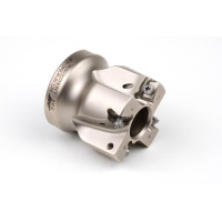 HLNP, насадний фрезер Ø 40 мм, напрямний отвір 16 мм x кут нахилу 90°, 4 канавки, негативна/позитивна геометрія, TSC