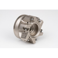 HLNP, насадний фрезер Ø 80 мм, напрямний отвір 27 мм x кут нахилу 90°, 6 зубців, негативна/позитивна геометрія, TSC