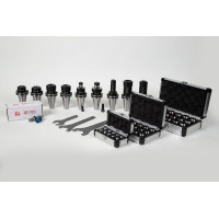 10-елементний комплект тримачів інструментів SK40/DIN, TSC