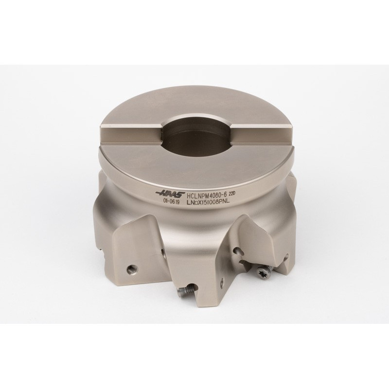 HLNP, насадний фрезер Ø 80 мм, напрямний отвір 27 мм x кут нахилу 90°, 6 зубців, негативна/позитивна геометрія, TSC