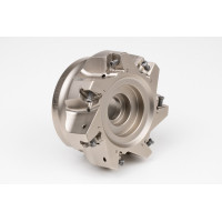 HLNP, насадний фрезер Ø 100 мм, напрямний отвір 32 мм x кут нахилу 90°, 7 канав, негативна/позитивна геометрія, TSC