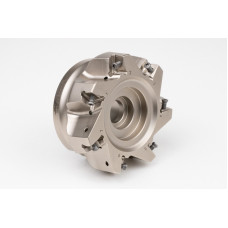 HLNP, насадний фрезер Ø 100 мм, напрямний отвір 32 мм x кут нахилу 90°, 7 канав, негативна/позитивна геометрія, TSC