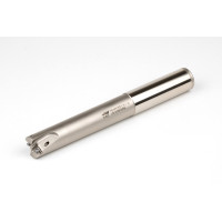 HLNP, кінцева фреза зі змінними пластинами Ø 25 мм, хвостовик 25 мм x кут нахилу 90° x загальна довжина 200 мм, 2 канавки, TSC