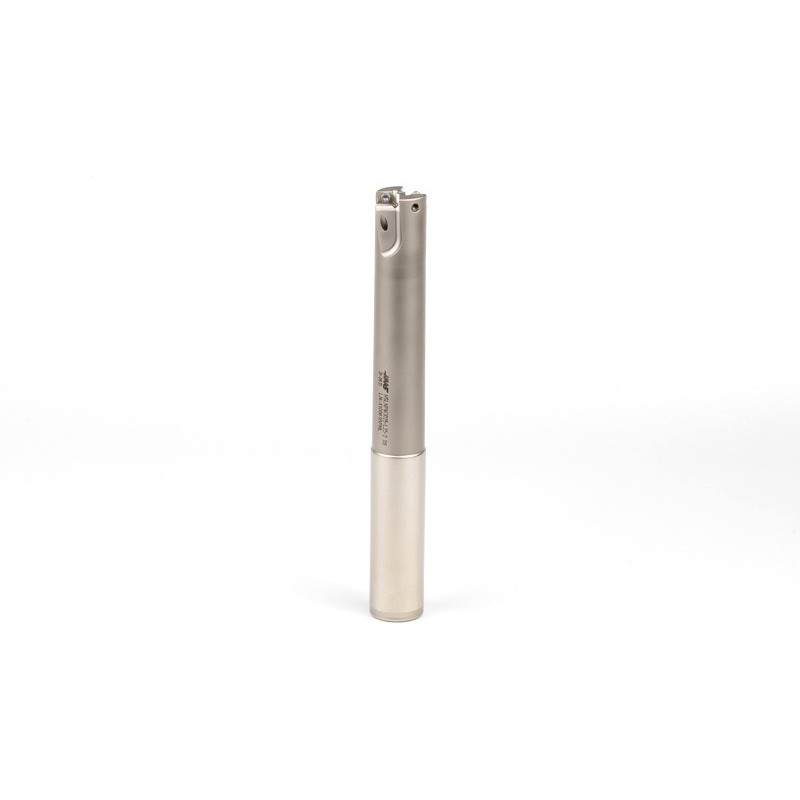 HLNP, 25mm Ø Indexable End Mill, 25mm Shank x 90° Lead Angle x 200mm Overall Length, 2 Flute, TSC