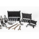 10-Piece, BT40 ER Collet Chuck Toolholder Kit, TSC