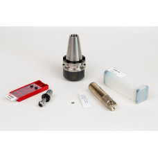 Indexable End Mill Kit, BT40, Steel