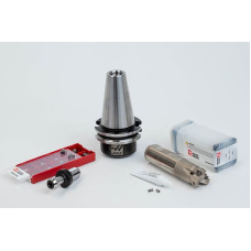 Indexable End Mill Kit, SK40/DIN, Aluminum