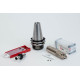 Indexable End Mill Kit, SK40/DIN, Aluminum