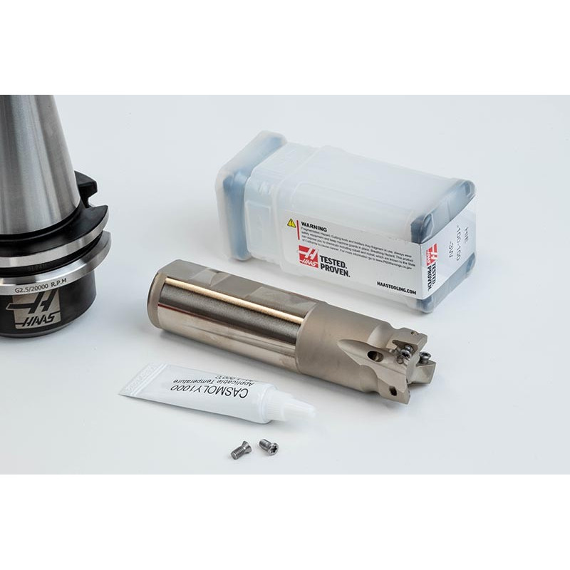 Indexable End Mill Kit, SK40/DIN, Aluminum