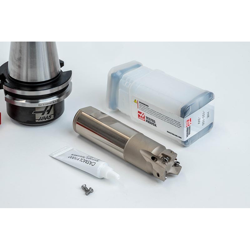 Indexable End Mill Kit, SK40/DIN, Steel
