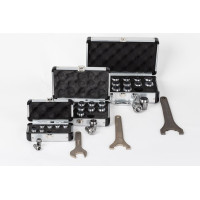42-Piece, Metric ER Straight Bore Sealed Collet Kit; ER16, ER25, and ER32