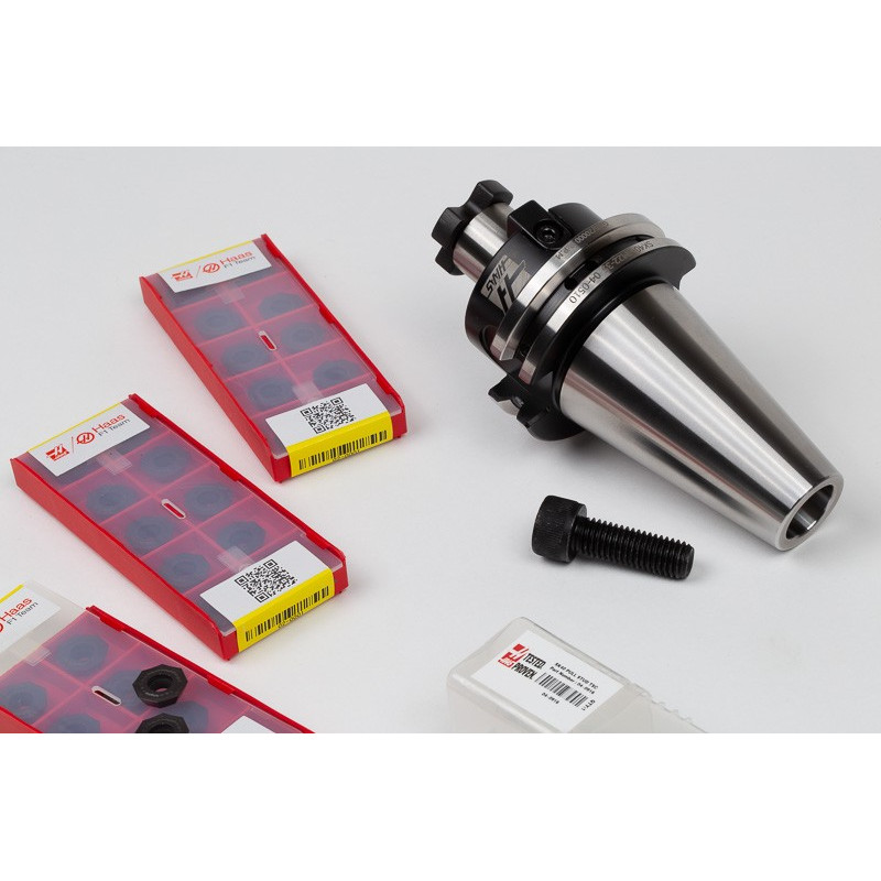 HOP, Комплект для фрезерування насадок діаметром 50 мм, тримач SK40/DIN, калібрована довжина 35 мм, клас сплаву HP30, TSC