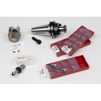 HPAL, комплект для фрезерування насадок діаметром 50 мм, тримач SK40/DIN, калібрована довжина 35 мм, клас сплаву HN25A, TSC