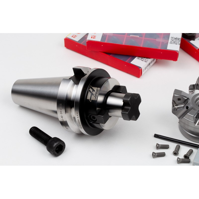 HS6NP, 63mm Diameter Complete Shell Mill Kit, BT40 Holder, 40mm Gage Length, Grade HMP35, TSC