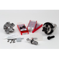 HS6NP, комплект для фрезерування насадок діаметром 63 мм, тримач SK40/DIN, калібрована довжина 35 мм, клас сплаву HMP35, TSC