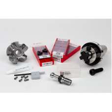 HS6NP, комплект для фрезерування насадок діаметром 63 мм, тримач SK40/DIN, калібрована довжина 35 мм, клас сплаву HMP35, TSC