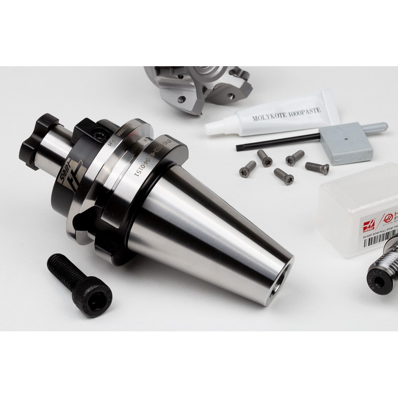 HS6NP, 63mm Diameter Complete Shell Mill Kit, BT40 Holder, 40mm Gage Length, Grade HN25, TSC